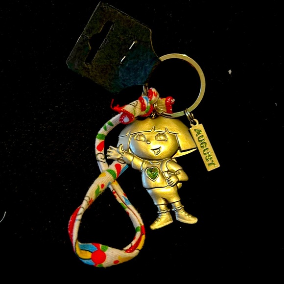 Green birthstone color, August Dora the Explorer, keychain - Picture 1 of 3